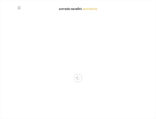Tablet Screenshot of corradoserafini.it